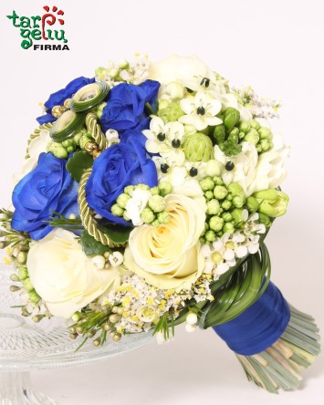 White Gladiolus Bouquet