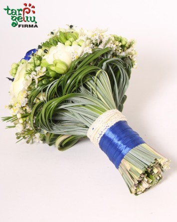 Vestuvinė puokštė MĖLYNA PASAKA