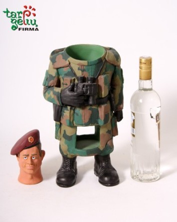 Butelio laikiklis "Karys"