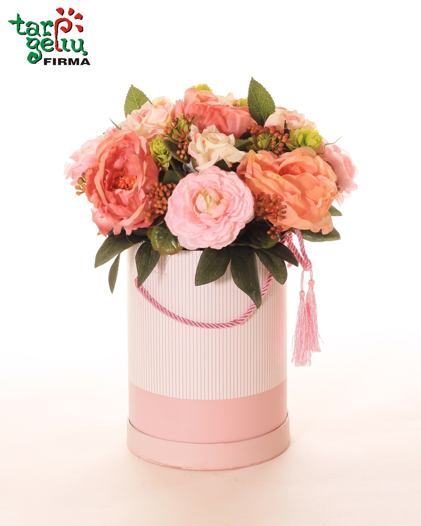 Dirbtinų gėlių dėžutė ROŽYNAS