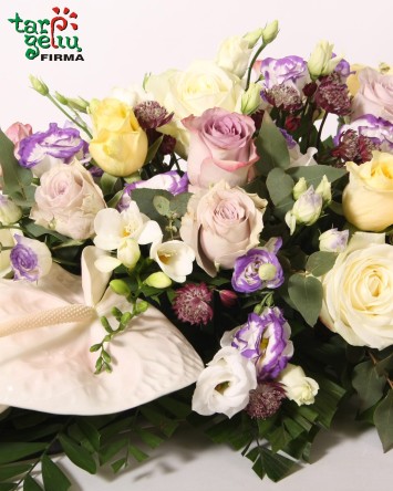 Elegant funeral arrangement