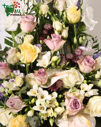Elegant funeral arrangement