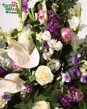 Elegant funeral arrangement