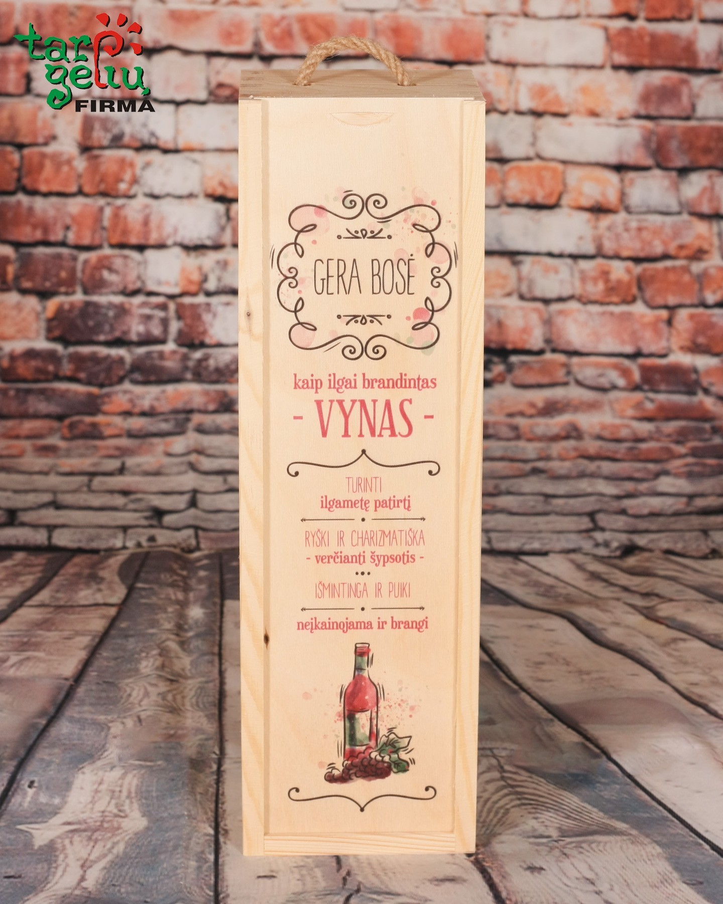 Vyno dėžė BOSUI (-ei)