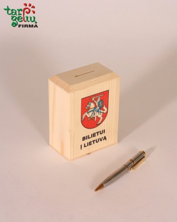 Taupyklė "Bilietui į Lietuvą"