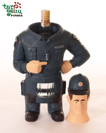 Butelio laikiklis "Policijos pareigūnas"