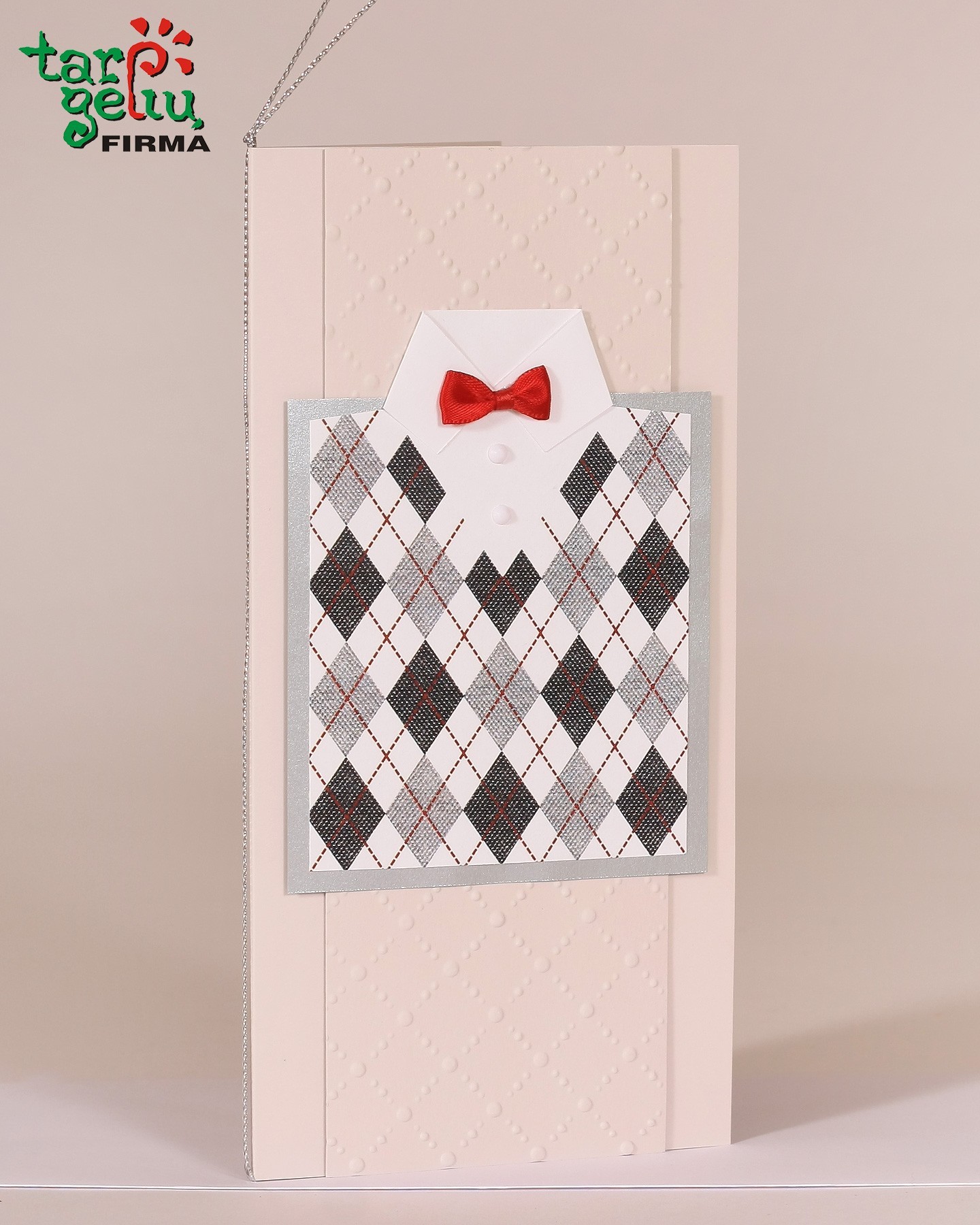 Card "Checkered Shirt"