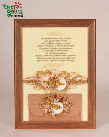 Sveikinimas + vokelis pinigams