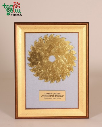 "Auksinis žiedinis pjūklas...