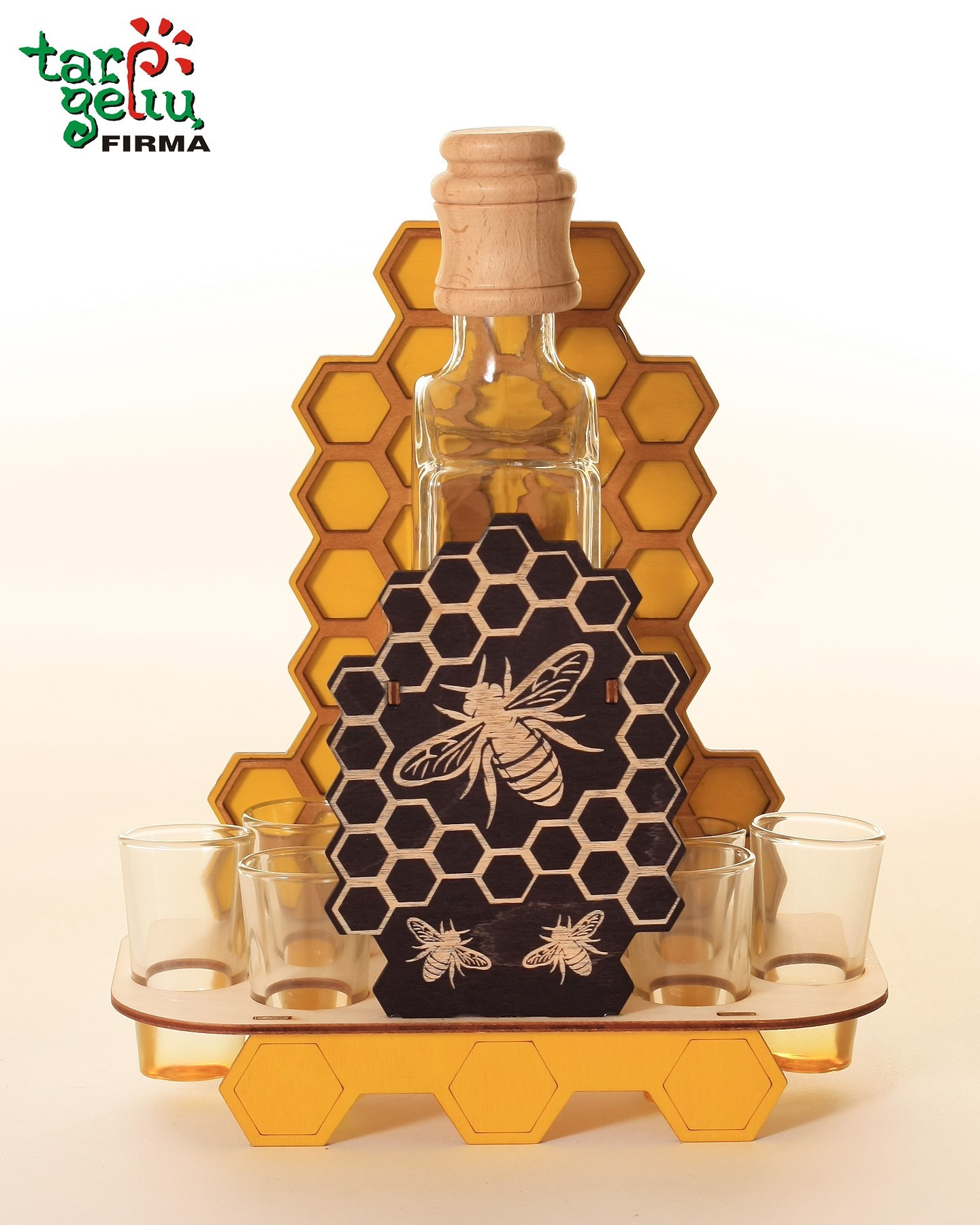 Grafinas su stikliukais "Korys"