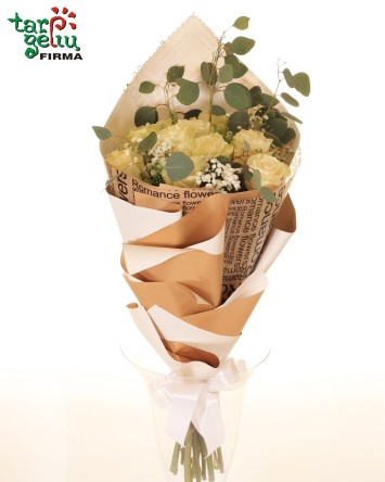 Bouquet of roses "Winter Love"