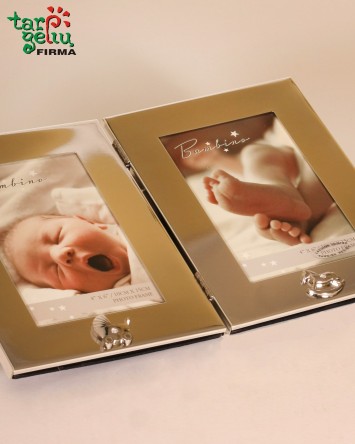 Vaikiškas rėmelis 2 nuotraukoms