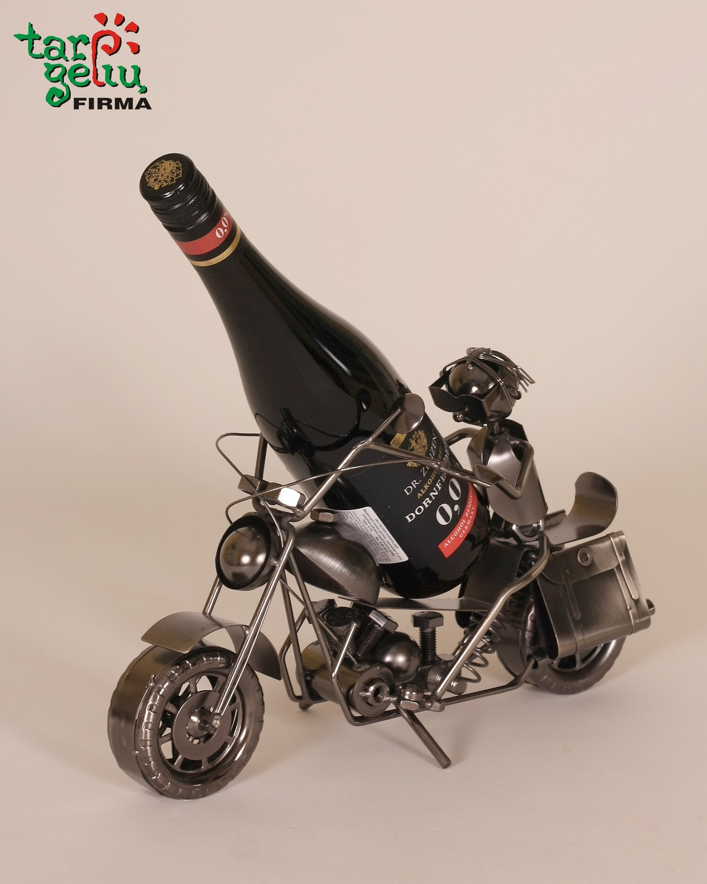 Laikiklis buteliui "Motociklininkas"