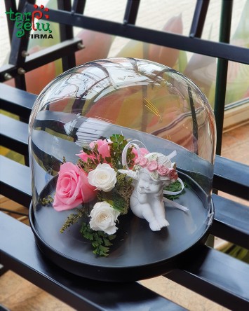 Коробка с розами