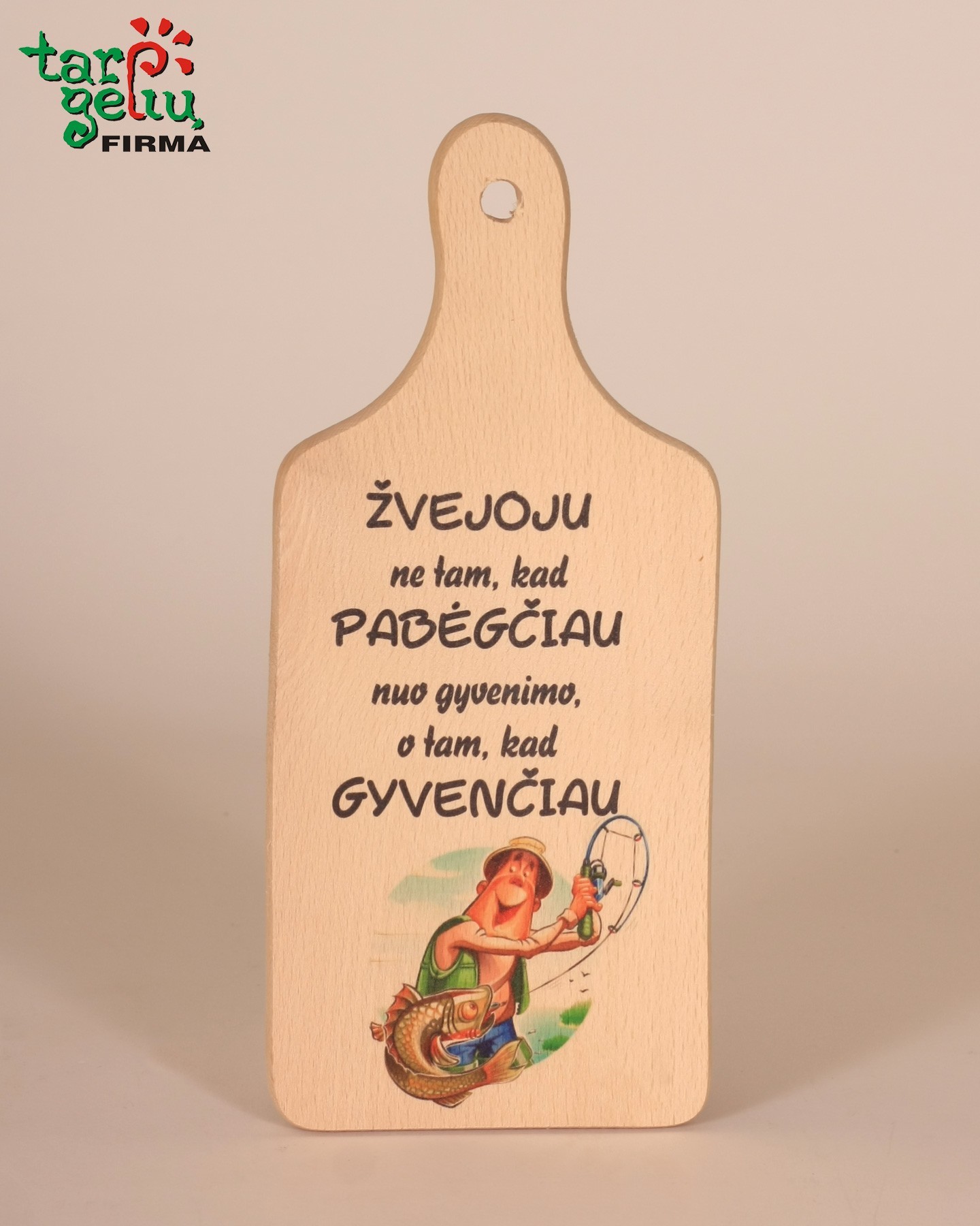 Pjaustymo lentelė "Žvejoju, kad gyvenčiau"