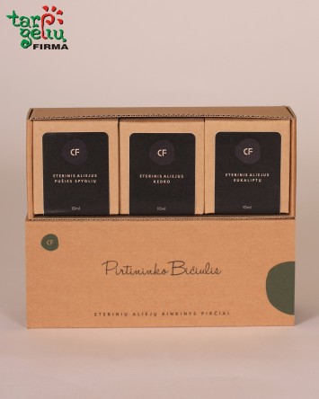 Eteriniai aliejai pirčiai "Pirtininko bičiulis"