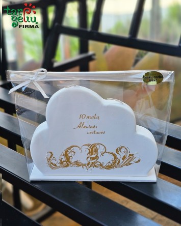 Žvakė "10 metų - Alavinės...