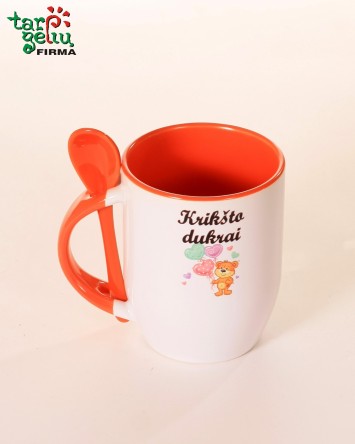 Puodelis "Krikšto sūnui/dukrai"