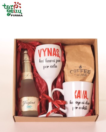 Geriausiai bosei vynas ir kava